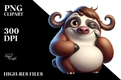 Goofy Cartoon Sloth PNG Product Image 2