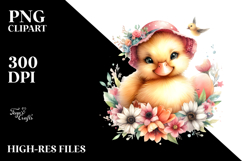 Cute Baby Duck PNG Product Image 2