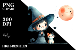 Whimsical Funny Witch PNG Product Image 2