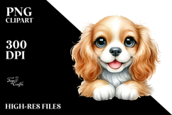 Watercolor Cute Cocker Spaniel Product Image 2