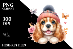 Watercolor Cute Cocker Spaniel Product Image 2