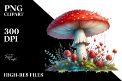 Mystical Mushroom Summer PNG Product Image 2