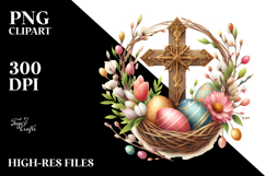 Easter Cross, Spiritual PNG Product Image 2