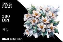 Stained Jasmine Marble Clipart Product Image 1