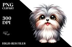 Happy Havanese PNG Product Image 2