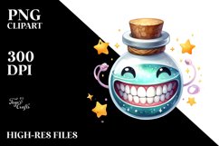 Funny Watercolor Sublimation Clipart Product Image 1