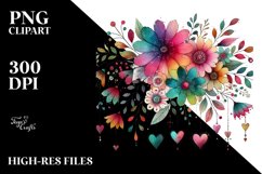 Boho Flower PNG Product Image 2