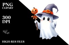 Funny Ghost | Haloween | Sublimation | Clipart Product Image 1