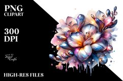 Abstract Glossy Freesia | Clipart Product Image 3