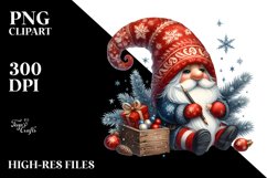 Christmass Gnome PNG Product Image 3