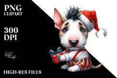 Expressive Baby Bull Terrier PNG Product Image 1