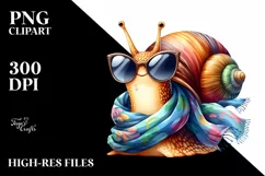 Vibrant Snail Funny Cute Silk Scarf Portrait Product Image 3