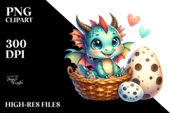 Smiling Baby Dragon PNG Product Image 2