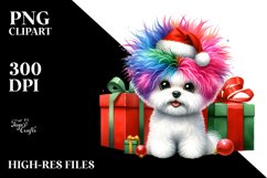 Expressive Baby Bichon Frise PNG Product Image 3