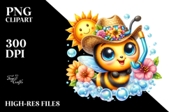 Baby Bee Cowboy Hat PNG Product Image 2
