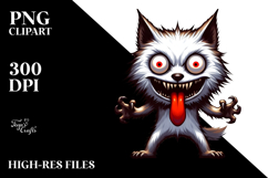 Artistic Werewolf PNG Product Image 2
