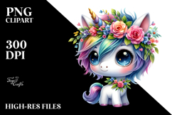 Pastel Vibrant Monkey Made of Flowers JPEG Product Image 2