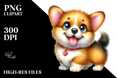 Happy Baby Yorkshire Terrier PNG Product Image 2