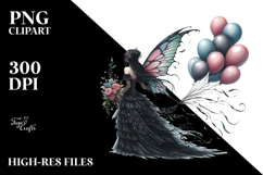 Watercolor Gothic Fairy Bundle, 20 oz Tumbler Product Image 2