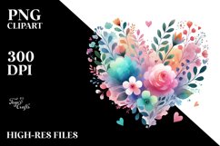 Simple Valentines Heart PNG Product Image 2