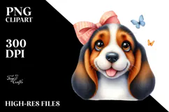 Baby Basset Hound, High-Res PNG Product Image 2