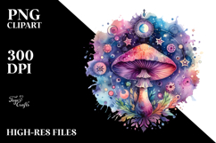 Celestial Mushroom Tarot PNG Product Image 2