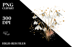 Ethereal Snowdrop PNG Product Image 2