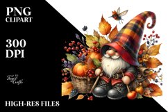 Autumn Gnome PNG Product Image 3