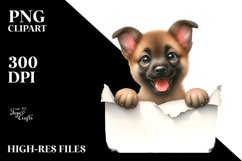 Crazy Malinois Clipart Product Image 3