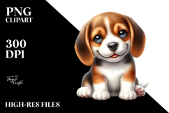 Baby Beagle, Transparent PNG Product Image 2