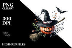 Simple Funny Halloween Werewolf PNG Product Image 2