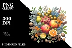 Watercolor Xigua | Sticker | Clipart Product Image 1