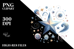 Whimsical Star PNG Product Image 2