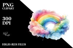 Colorful Pastel Rainbow PNG Product Image 2