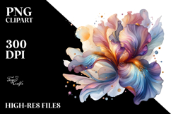 Abstract Pastel Shiny Iris, 20 oz Tumbler Product Image 2