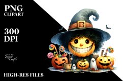 Funny Halloween Scene Goofy Smile Product Image 1