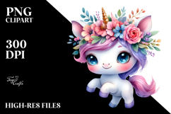 Dancing Baby Unicorn PNG Product Image 2
