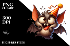 Joyful Bat with Party Hat Product Image 2