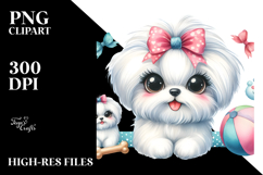 Baby Maltese, Transparent PNG Product Image 2