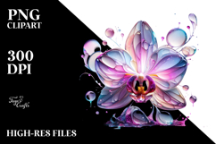 Shiny Orchid PNG Product Image 2