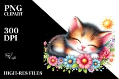 Cute Baby Cat Clipart Product Image 1