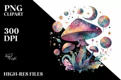 Colorful Watercolor Splash | Sublimation | Clipart Product Image 1