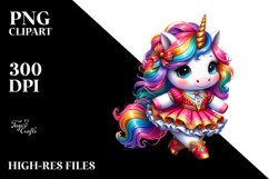Colorful Pastel Baby Unicorn Cajun Two-Step Dancer&#039;s Outfit Product Image 1