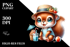 Energetic Baby Squirrel PNG Product Image 2