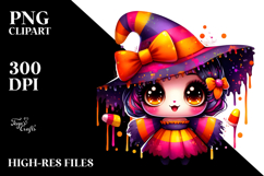 Chibi-Style Haunted Doll, PNG Product Image 2