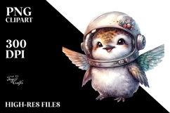 Cute Baby Hummingbird PNG Product Image 2