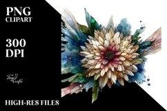 Abstract Stained Chrysanthemum Product Image 3