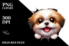 Crazy Looking Shih Tzu | Sublimation | Clipart Product Image 3