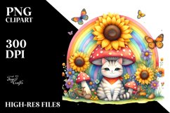 Colorful CAT House Clipart Product Image 3
