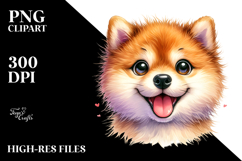 Happy Cute Shiba Inu Baby, Transparent PNG Product Image 2